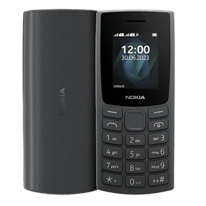 Nokia 105 4G Edition (2023) Charcoal Feature Phone with Dual SIM ,Unlocked
